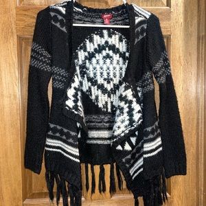 youth cardigan